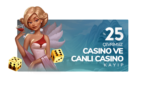 %25 Çevrimsiz Casino ve Canlı Casino Kayıp Bonusu